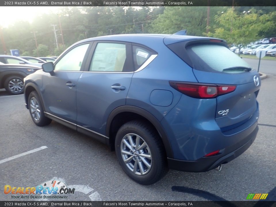 2023 Mazda CX-5 S AWD Eternal Blue Mica / Black Photo #5