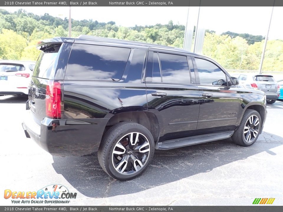 2018 Chevrolet Tahoe Premier 4WD Black / Jet Black Photo #7