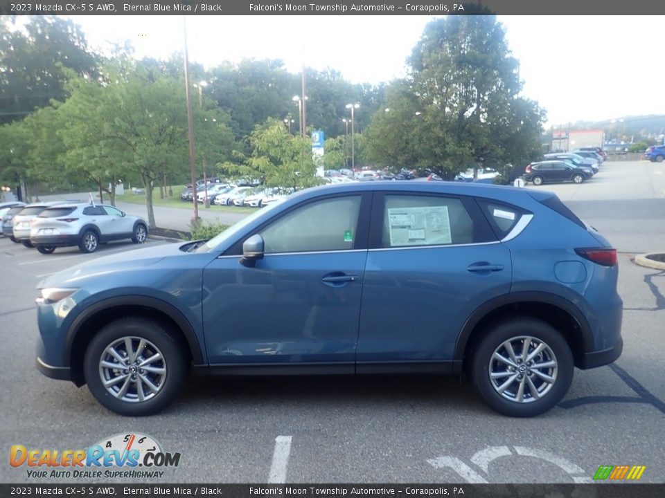 2023 Mazda CX-5 S AWD Eternal Blue Mica / Black Photo #6