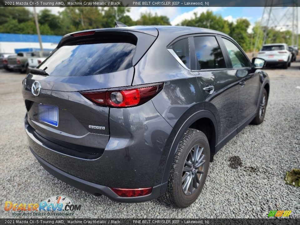 2021 Mazda CX-5 Touring AWD Machine Gray Metallic / Black Photo #3