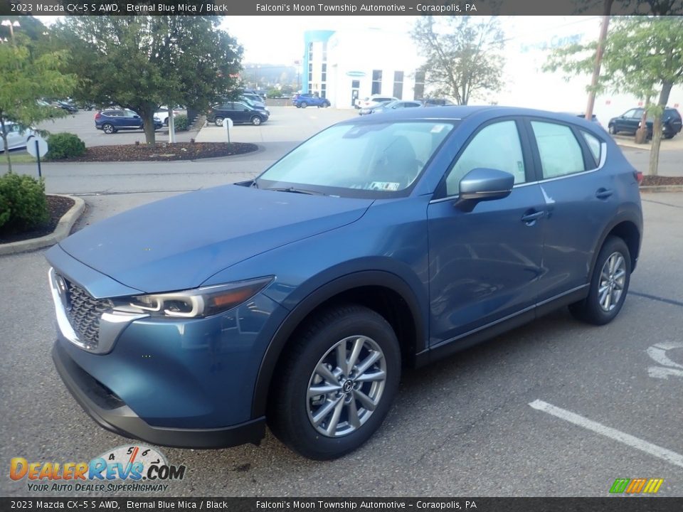 2023 Mazda CX-5 S AWD Eternal Blue Mica / Black Photo #7