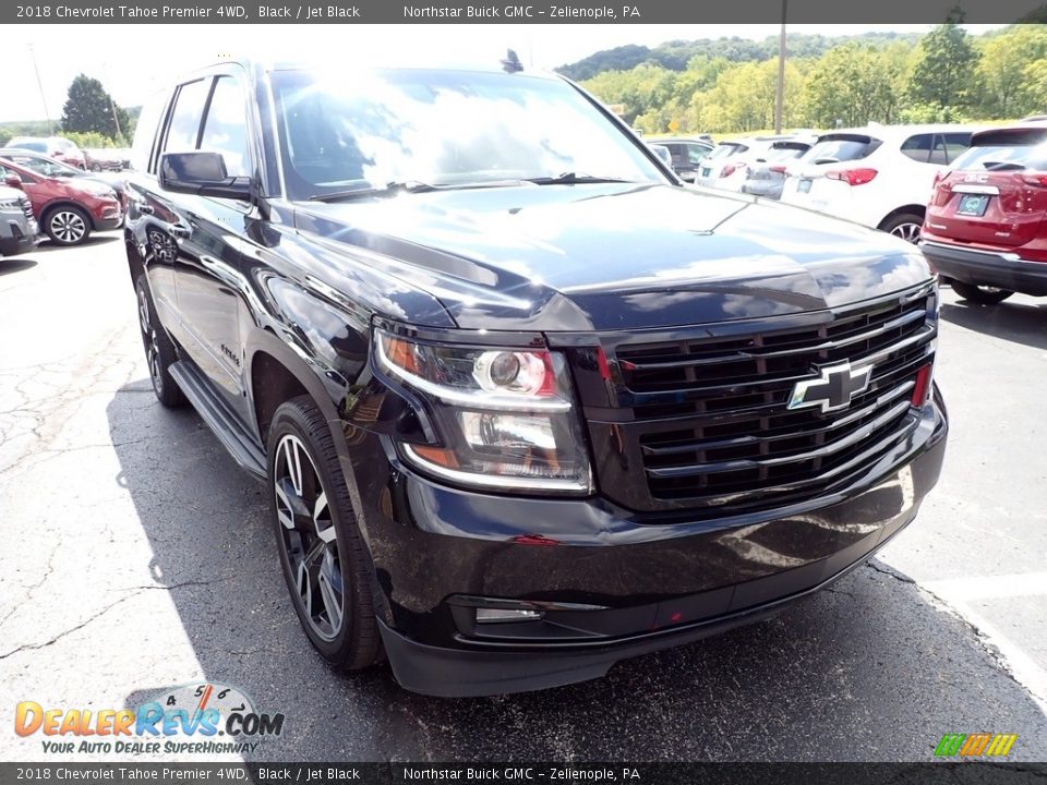 2018 Chevrolet Tahoe Premier 4WD Black / Jet Black Photo #10