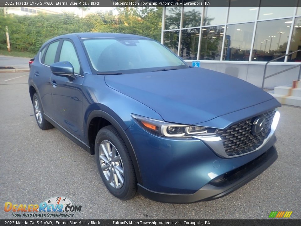 2023 Mazda CX-5 S AWD Eternal Blue Mica / Black Photo #9