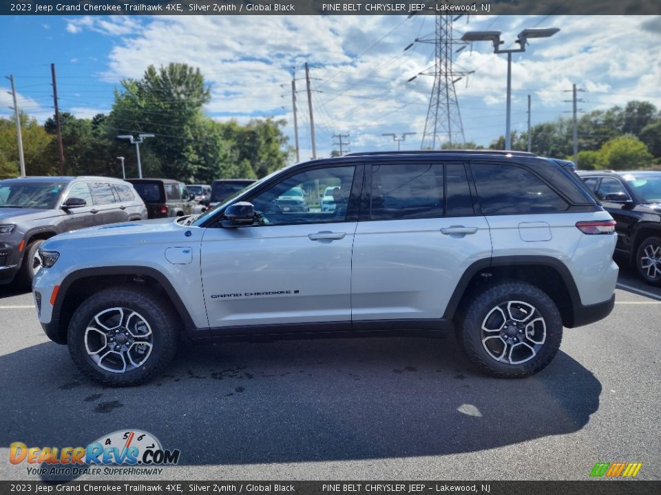 2023 Jeep Grand Cherokee Trailhawk 4XE Silver Zynith / Global Black Photo #3