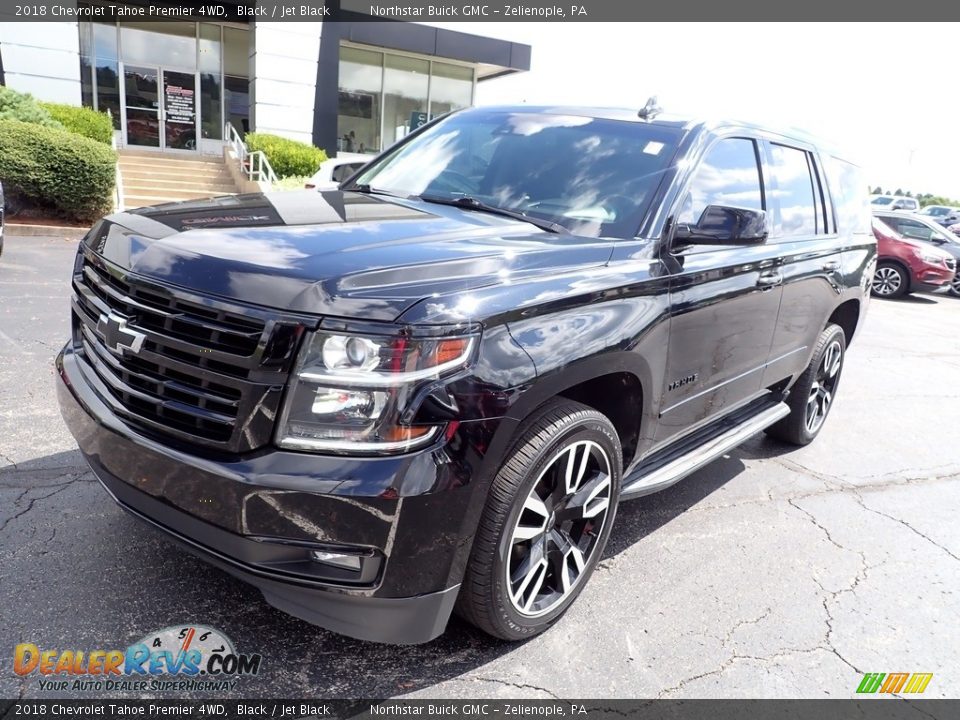 2018 Chevrolet Tahoe Premier 4WD Black / Jet Black Photo #12