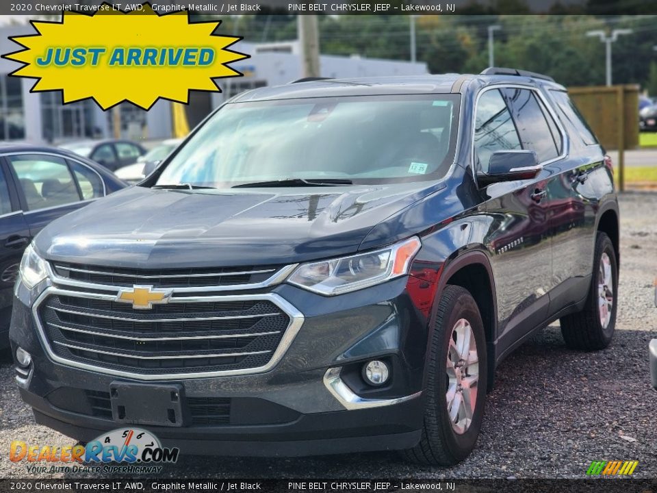 2020 Chevrolet Traverse LT AWD Graphite Metallic / Jet Black Photo #1