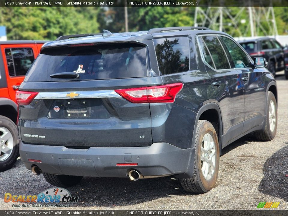 2020 Chevrolet Traverse LT AWD Graphite Metallic / Jet Black Photo #3