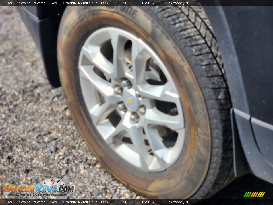 2020 Chevrolet Traverse LT AWD Graphite Metallic / Jet Black Photo #6