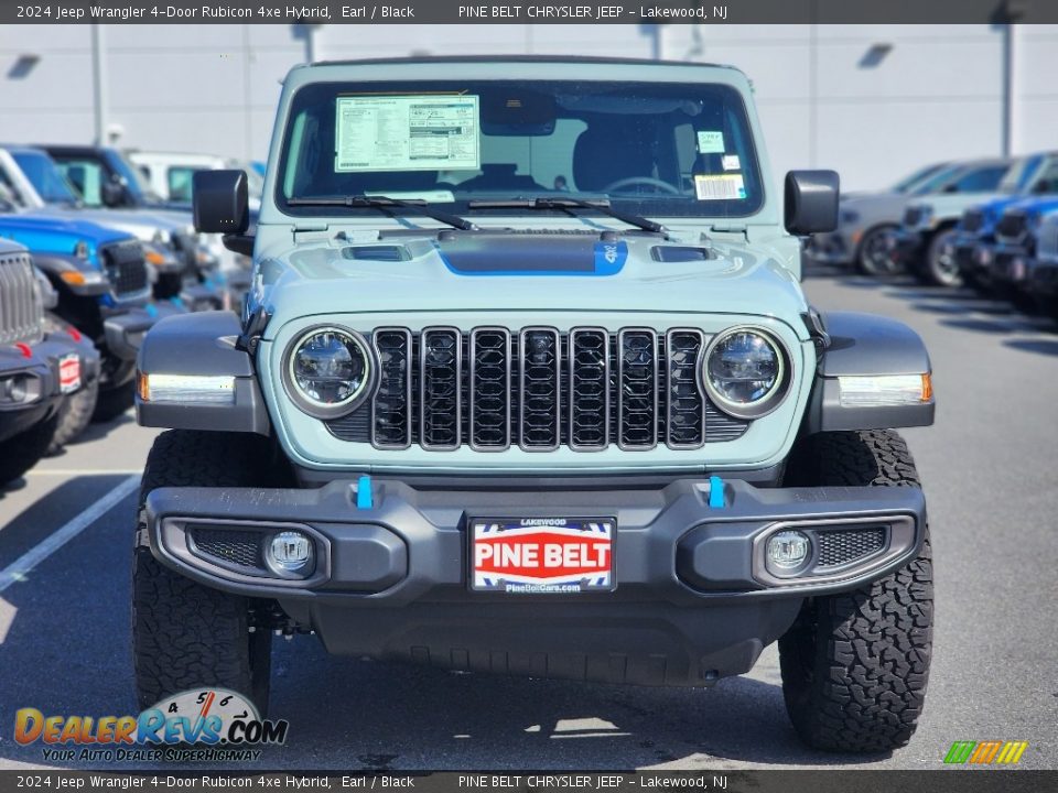 2024 Jeep Wrangler 4-Door Rubicon 4xe Hybrid Earl / Black Photo #2