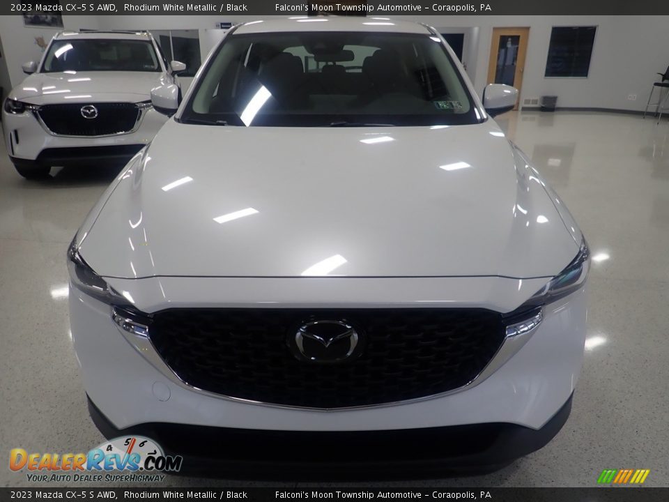 2023 Mazda CX-5 S AWD Rhodium White Metallic / Black Photo #8