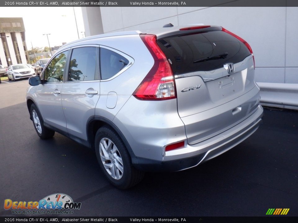 Alabaster Silver Metallic 2016 Honda CR-V EX-L AWD Photo #8