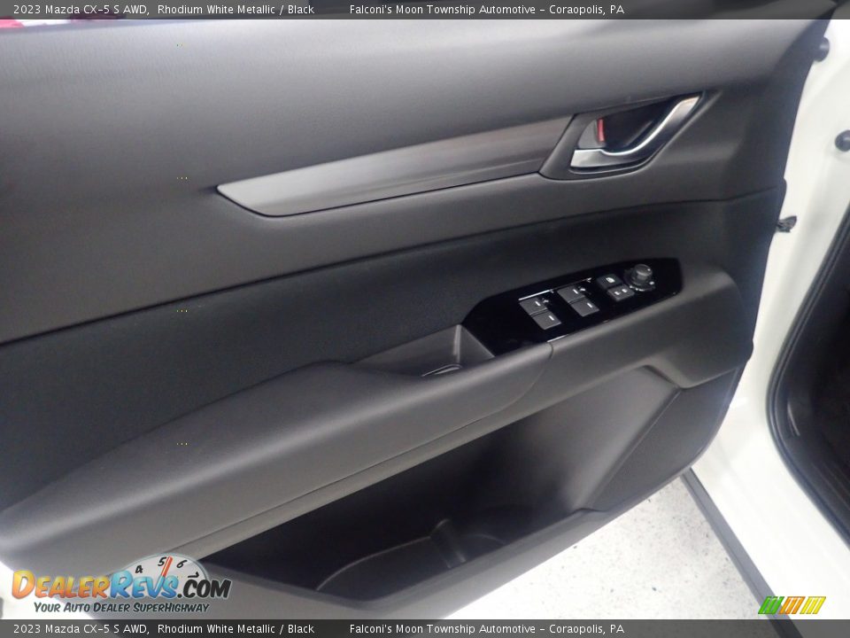 2023 Mazda CX-5 S AWD Rhodium White Metallic / Black Photo #14