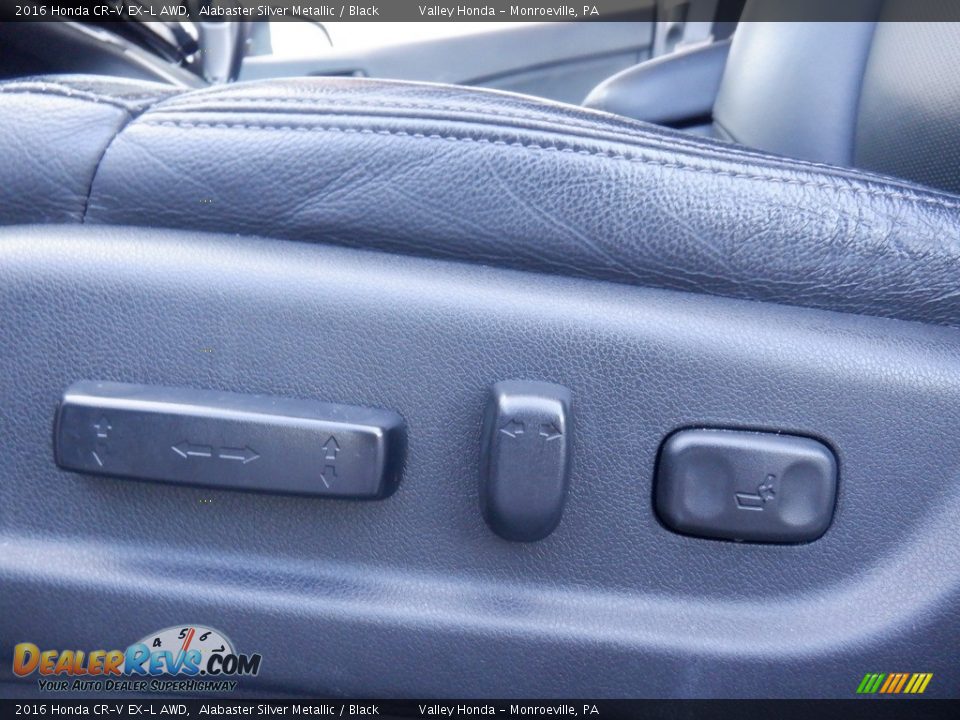 2016 Honda CR-V EX-L AWD Alabaster Silver Metallic / Black Photo #14
