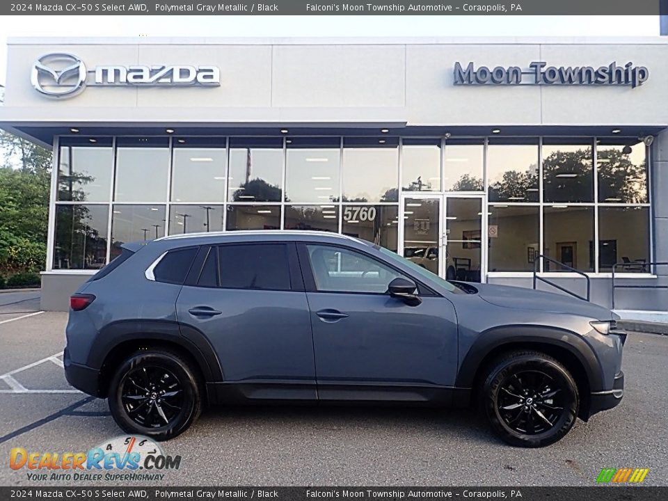 2024 Mazda CX-50 S Select AWD Polymetal Gray Metallic / Black Photo #1