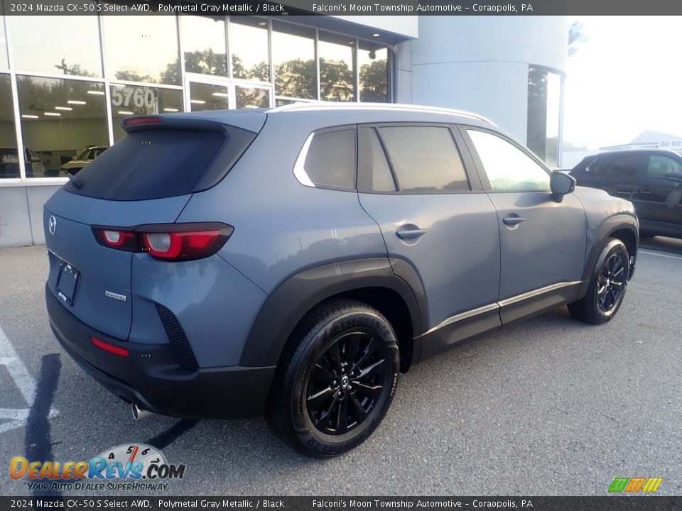 2024 Mazda CX-50 S Select AWD Polymetal Gray Metallic / Black Photo #2