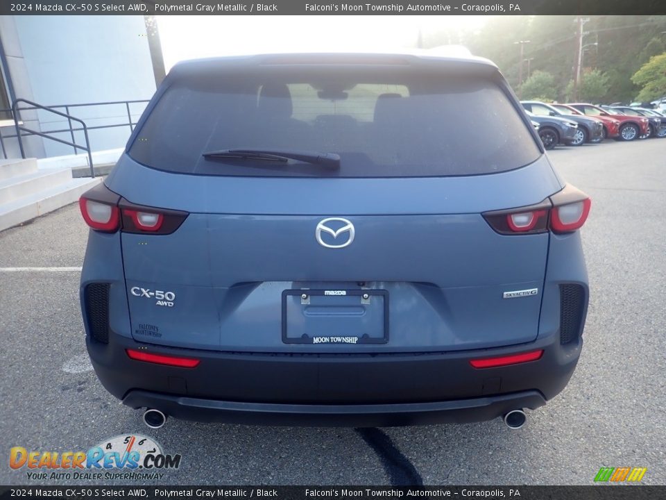 2024 Mazda CX-50 S Select AWD Polymetal Gray Metallic / Black Photo #3