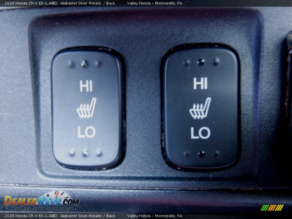 2016 Honda CR-V EX-L AWD Alabaster Silver Metallic / Black Photo #21