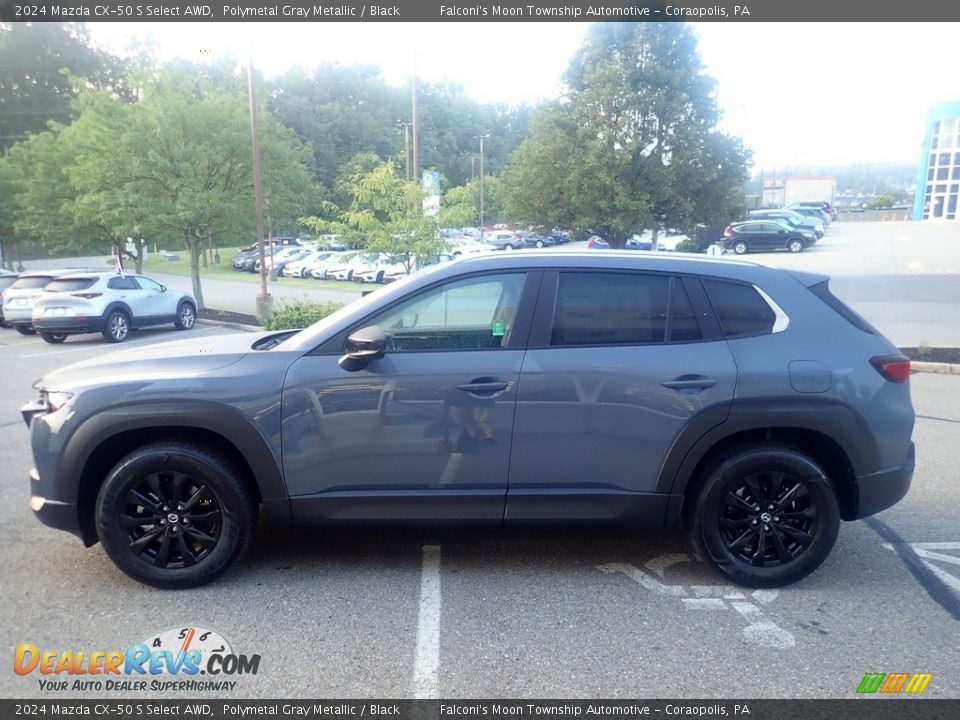 2024 Mazda CX-50 S Select AWD Polymetal Gray Metallic / Black Photo #6