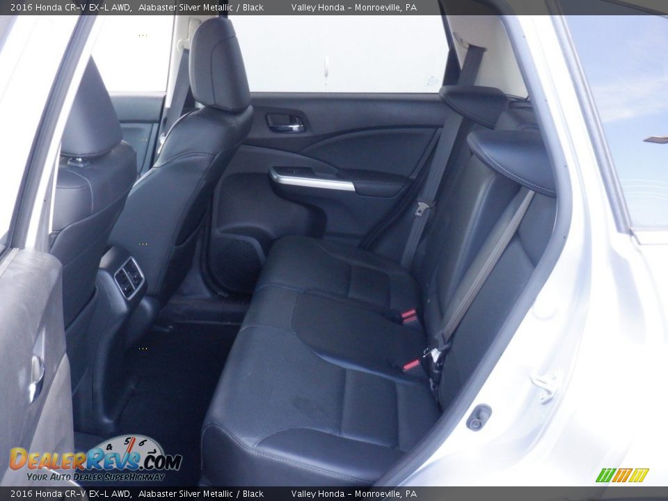 2016 Honda CR-V EX-L AWD Alabaster Silver Metallic / Black Photo #23