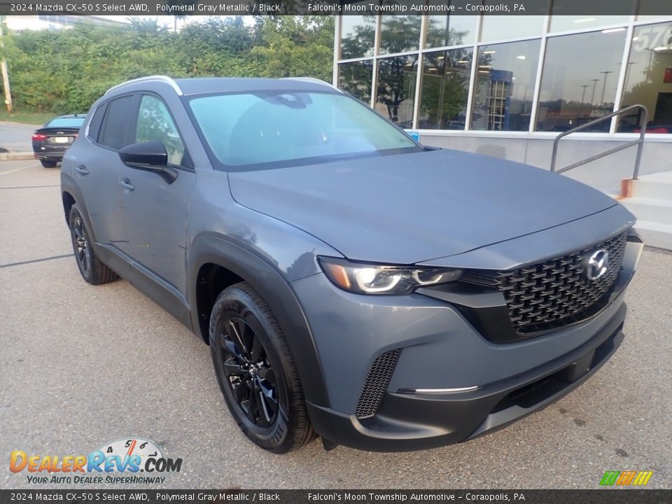 2024 Mazda CX-50 S Select AWD Polymetal Gray Metallic / Black Photo #9