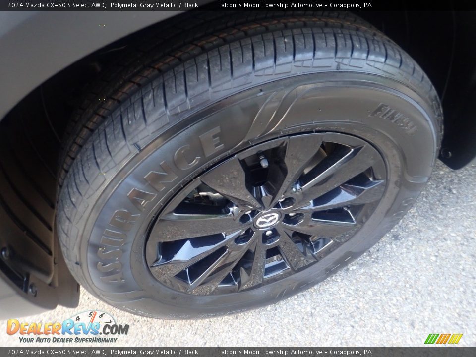 2024 Mazda CX-50 S Select AWD Polymetal Gray Metallic / Black Photo #10