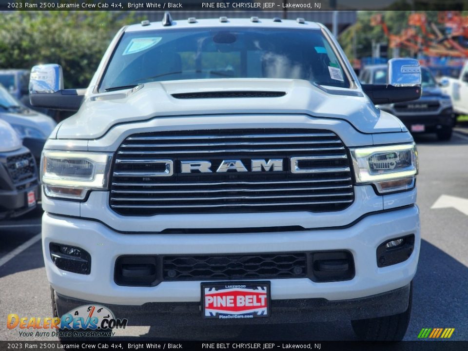 2023 Ram 2500 Laramie Crew Cab 4x4 Bright White / Black Photo #2