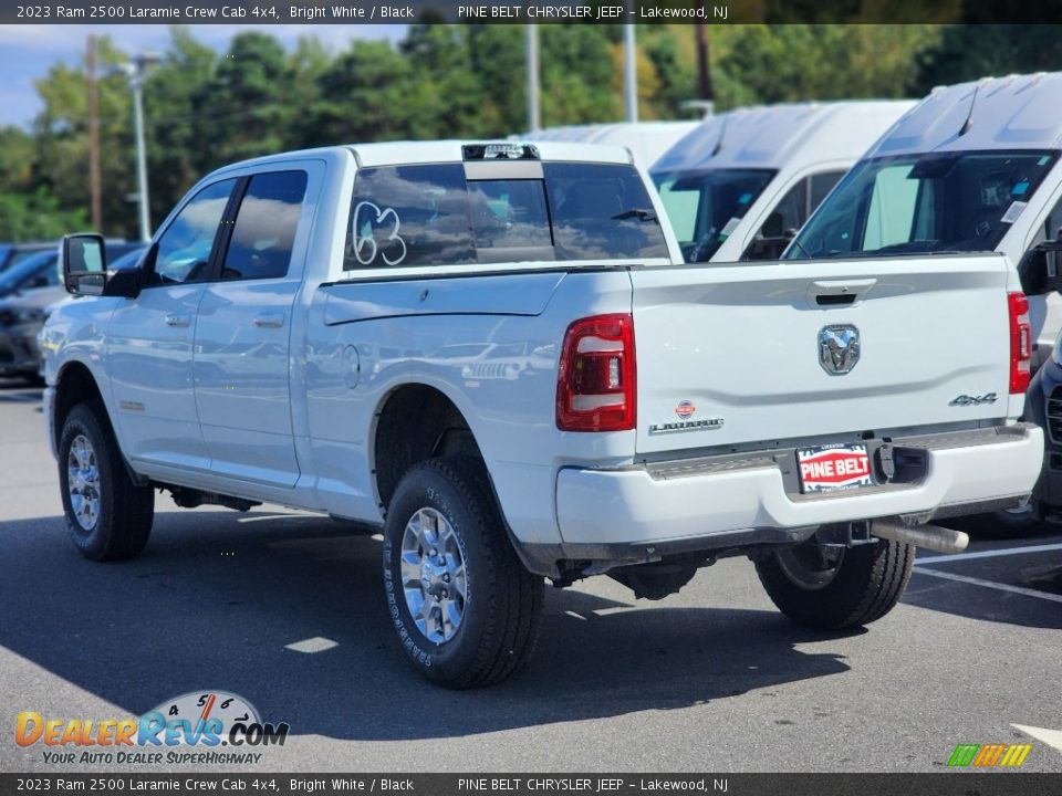 2023 Ram 2500 Laramie Crew Cab 4x4 Bright White / Black Photo #4