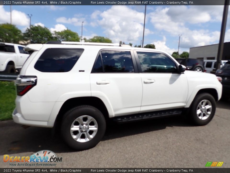 2022 Toyota 4Runner SR5 4x4 White / Black/Graphite Photo #4