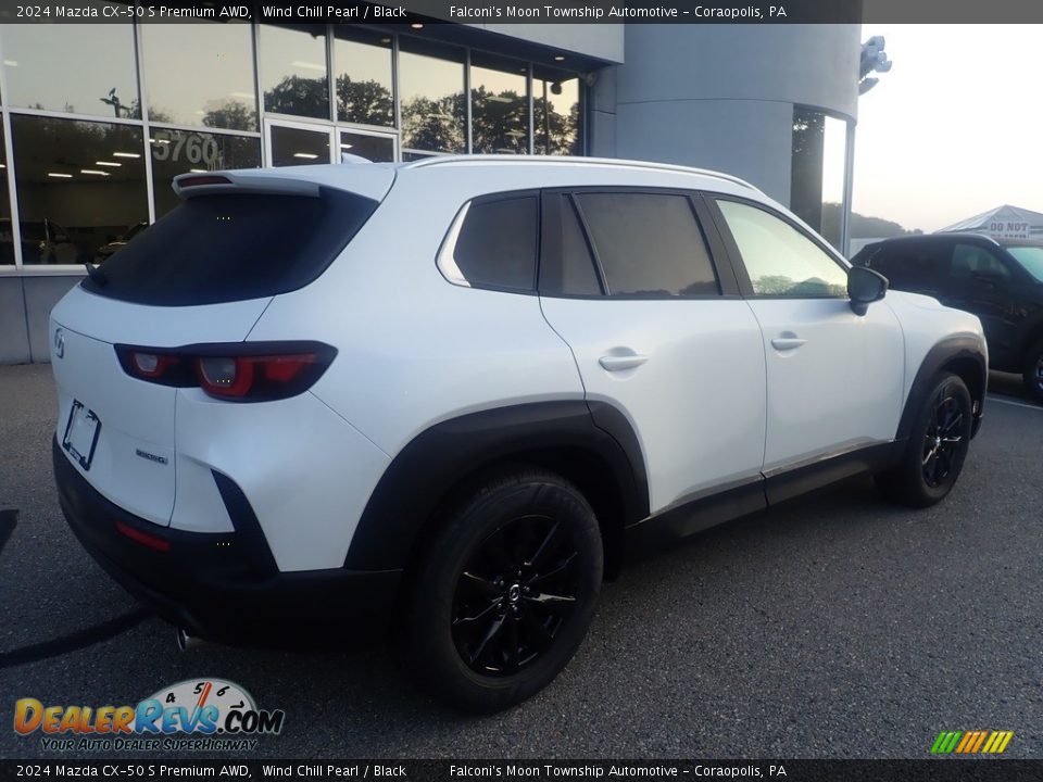 2024 Mazda CX-50 S Premium AWD Wind Chill Pearl / Black Photo #2