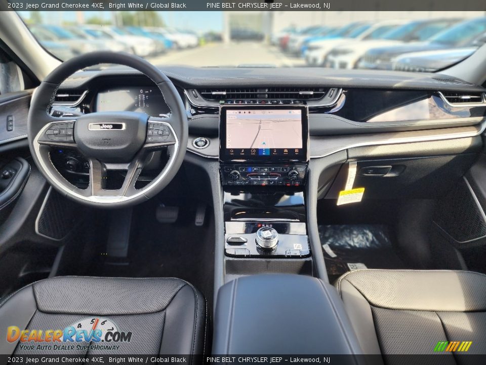 Dashboard of 2023 Jeep Grand Cherokee 4XE Photo #9