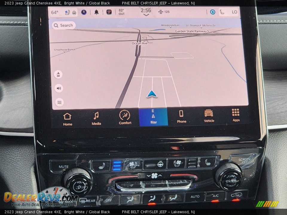 Navigation of 2023 Jeep Grand Cherokee 4XE Photo #12