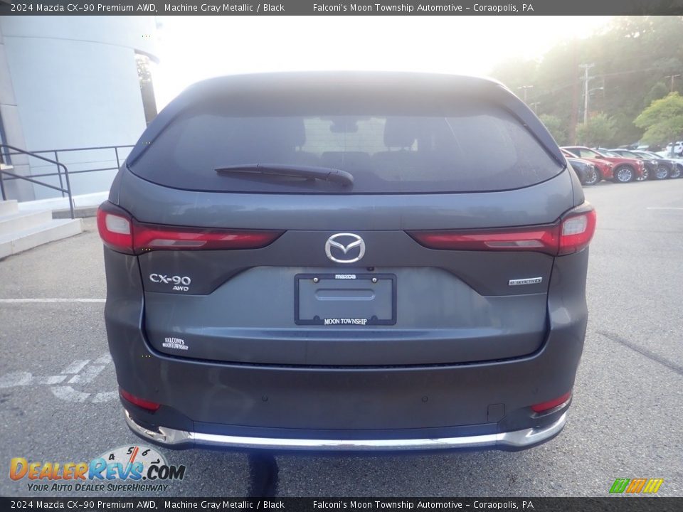 2024 Mazda CX-90 Premium AWD Machine Gray Metallic / Black Photo #3