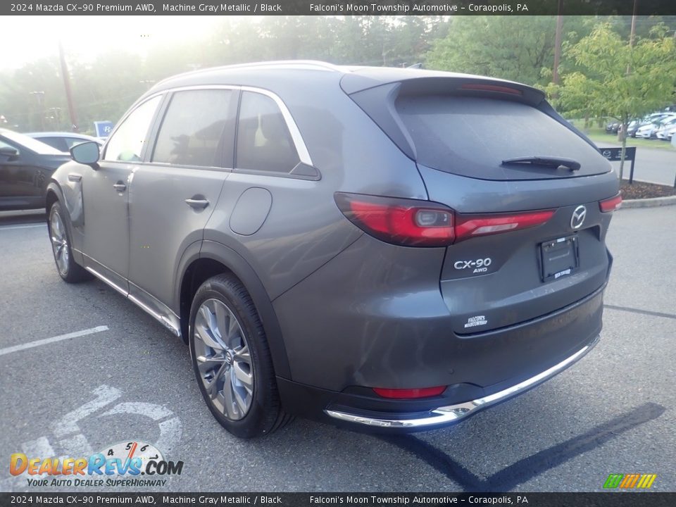 2024 Mazda CX-90 Premium AWD Machine Gray Metallic / Black Photo #5