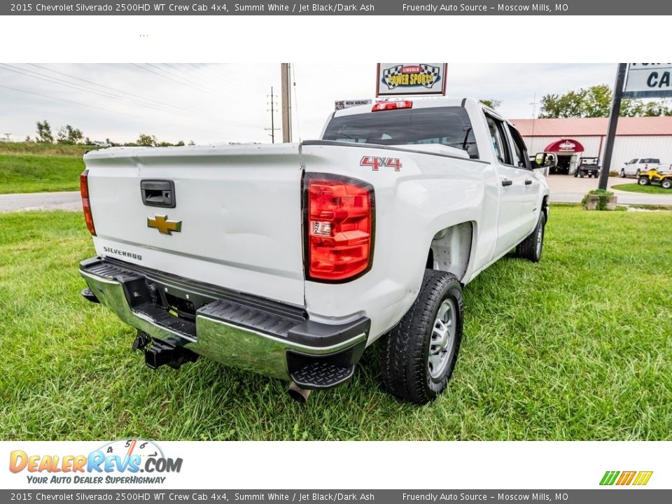 2015 Chevrolet Silverado 2500HD WT Crew Cab 4x4 Summit White / Jet Black/Dark Ash Photo #4