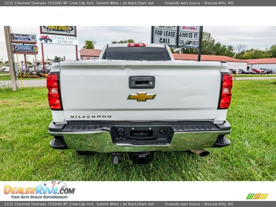 2015 Chevrolet Silverado 2500HD WT Crew Cab 4x4 Summit White / Jet Black/Dark Ash Photo #5