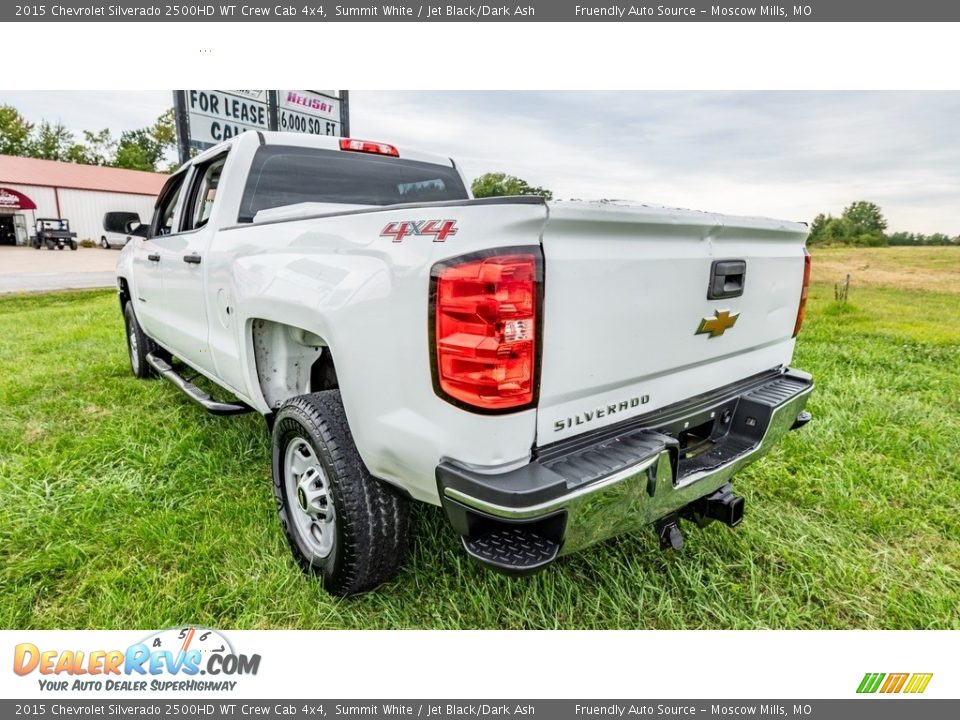 2015 Chevrolet Silverado 2500HD WT Crew Cab 4x4 Summit White / Jet Black/Dark Ash Photo #6