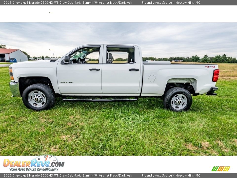 2015 Chevrolet Silverado 2500HD WT Crew Cab 4x4 Summit White / Jet Black/Dark Ash Photo #7