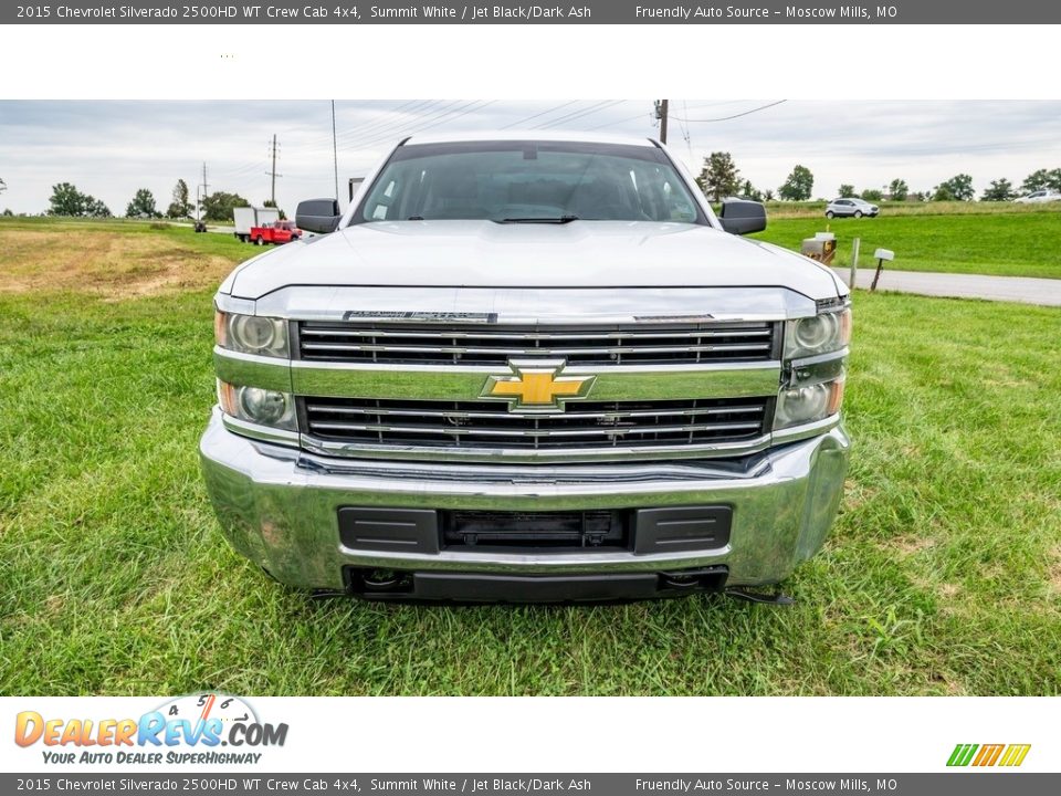 2015 Chevrolet Silverado 2500HD WT Crew Cab 4x4 Summit White / Jet Black/Dark Ash Photo #9