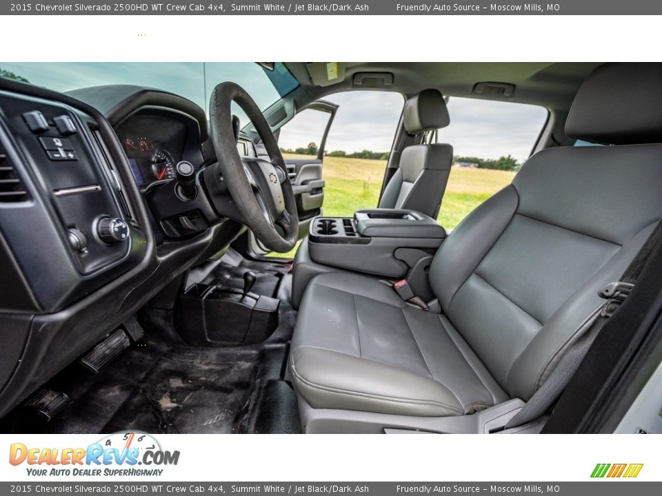 2015 Chevrolet Silverado 2500HD WT Crew Cab 4x4 Summit White / Jet Black/Dark Ash Photo #18