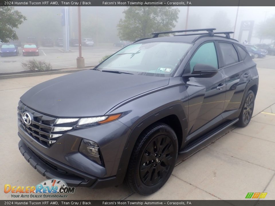 2024 Hyundai Tucson XRT AWD Titan Gray / Black Photo #7
