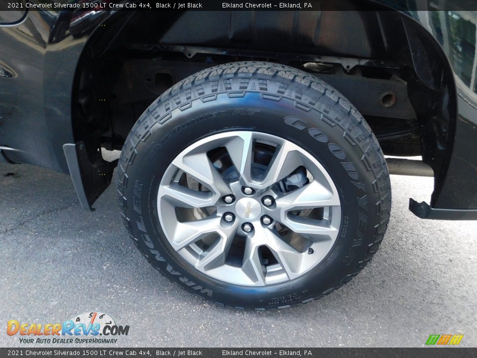 2021 Chevrolet Silverado 1500 LT Crew Cab 4x4 Wheel Photo #14