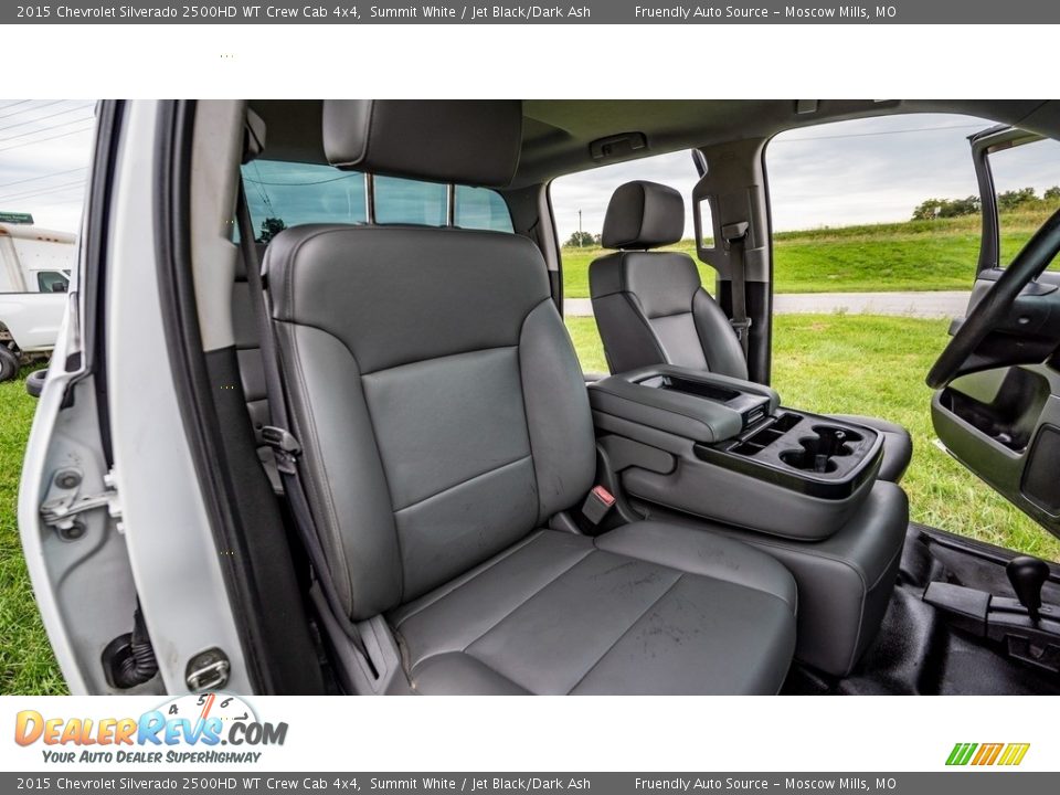 2015 Chevrolet Silverado 2500HD WT Crew Cab 4x4 Summit White / Jet Black/Dark Ash Photo #25
