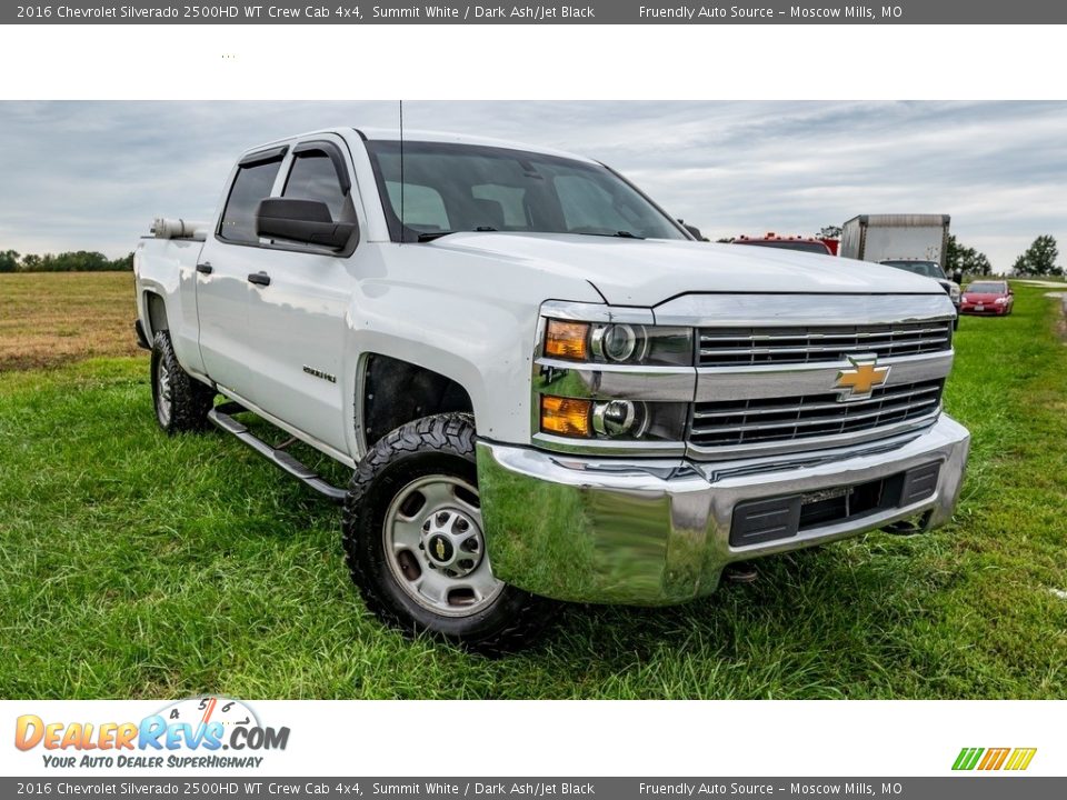 2016 Chevrolet Silverado 2500HD WT Crew Cab 4x4 Summit White / Dark Ash/Jet Black Photo #1