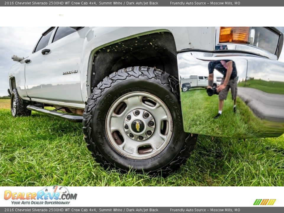 2016 Chevrolet Silverado 2500HD WT Crew Cab 4x4 Summit White / Dark Ash/Jet Black Photo #2