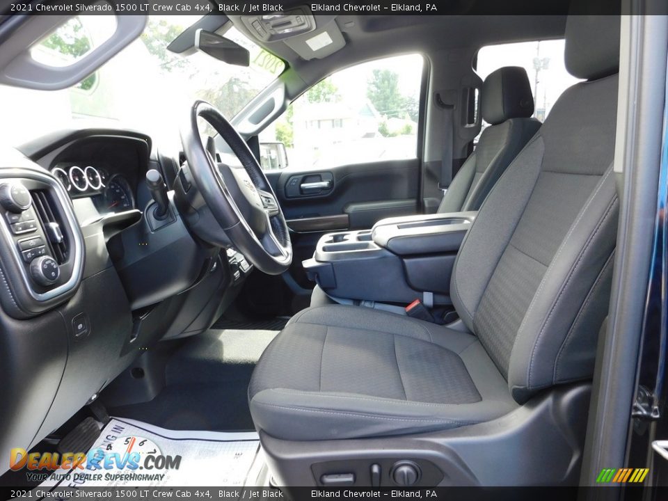 Front Seat of 2021 Chevrolet Silverado 1500 LT Crew Cab 4x4 Photo #20