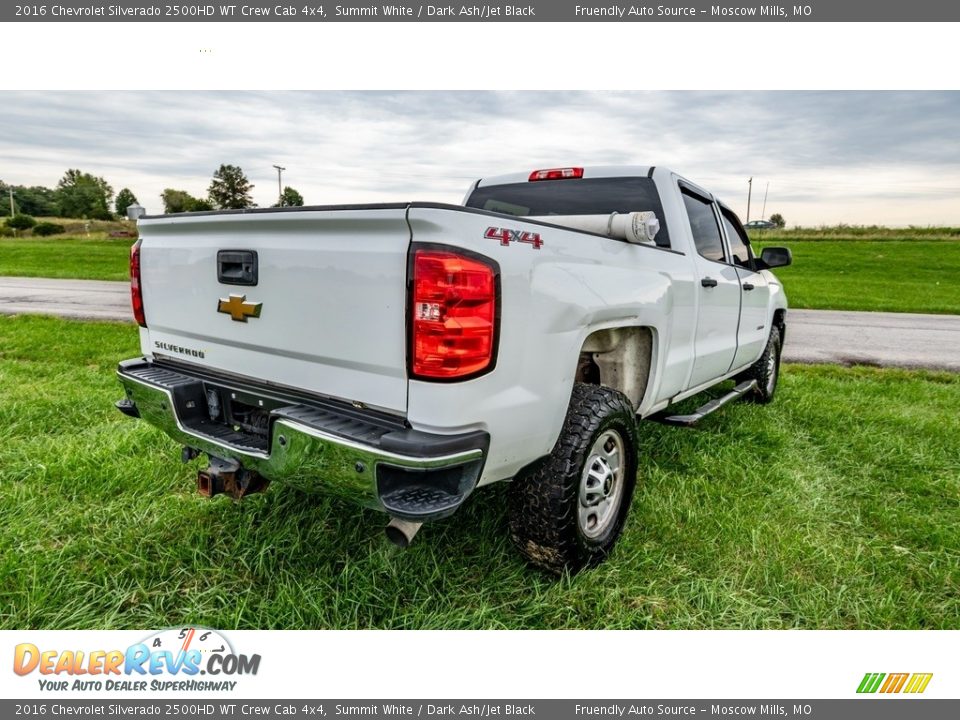 2016 Chevrolet Silverado 2500HD WT Crew Cab 4x4 Summit White / Dark Ash/Jet Black Photo #4