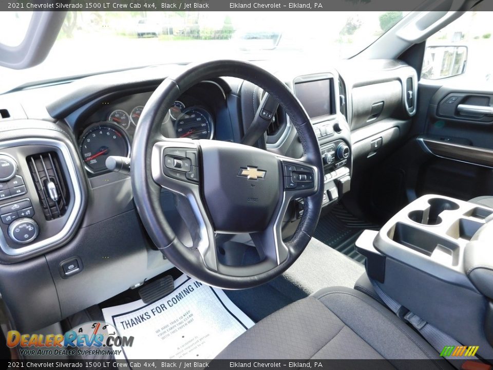 Front Seat of 2021 Chevrolet Silverado 1500 LT Crew Cab 4x4 Photo #21