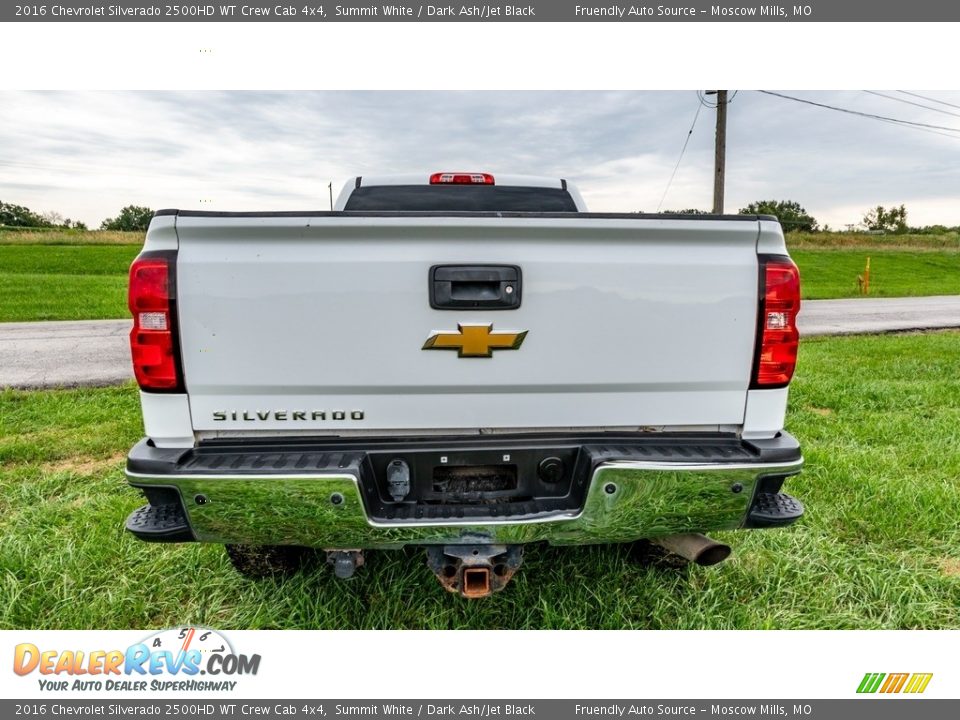 2016 Chevrolet Silverado 2500HD WT Crew Cab 4x4 Summit White / Dark Ash/Jet Black Photo #5