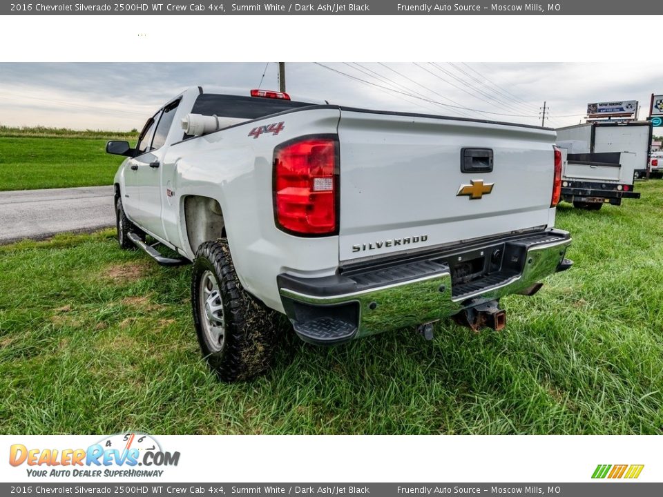 2016 Chevrolet Silverado 2500HD WT Crew Cab 4x4 Summit White / Dark Ash/Jet Black Photo #6