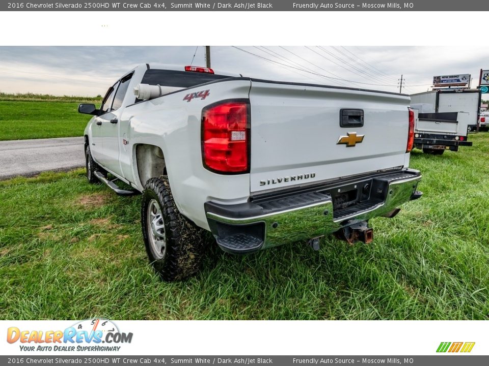 2016 Chevrolet Silverado 2500HD WT Crew Cab 4x4 Summit White / Dark Ash/Jet Black Photo #6